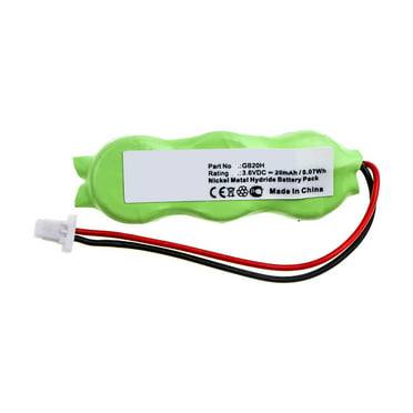 Ultra High Capacity Ni-MH, 2.4V, 700mAh Replacement for Denso DS-60M Battery Compatible with Denso BHT 8000 Barcode Scanner, Synergy Digital Barcode Scanner Battery 